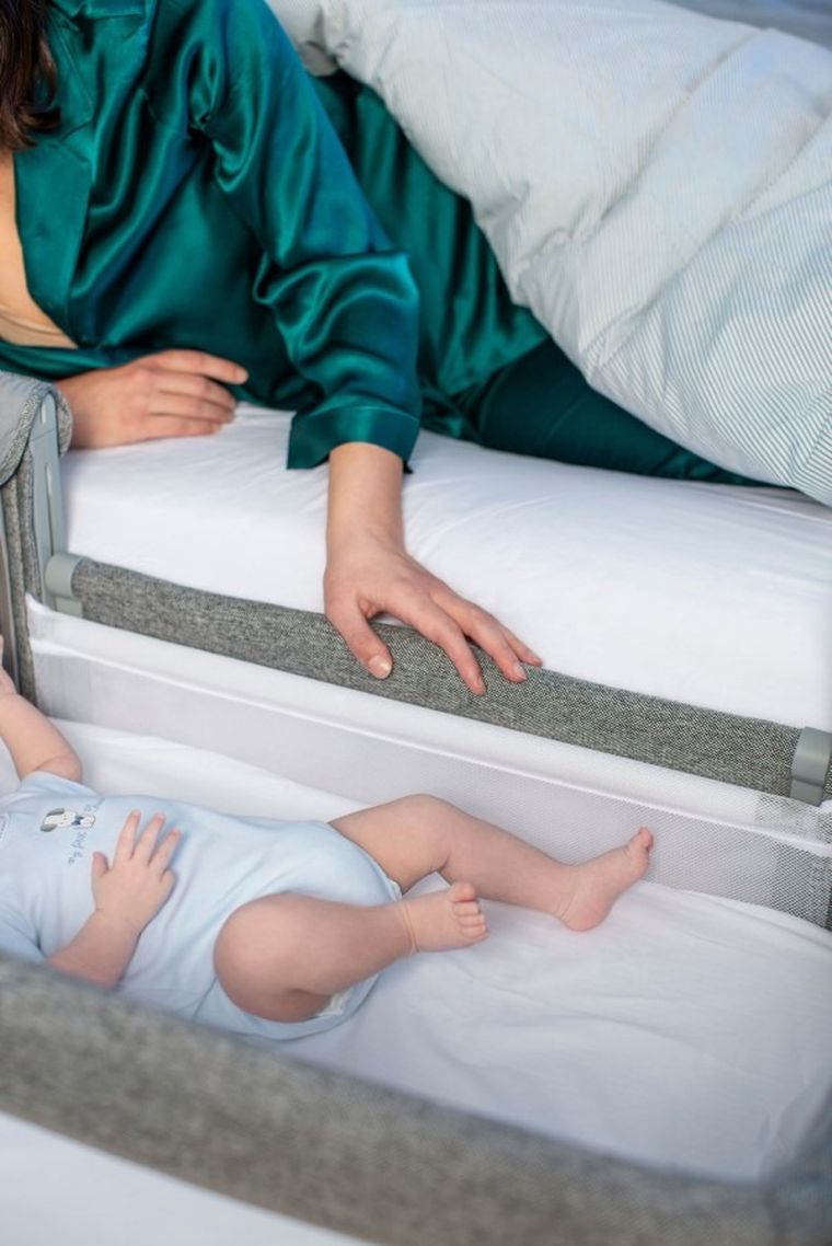 Chicco, Co-Sleeping, Next2Me, Magic Evo, łóżeczko dostawne, dark grey