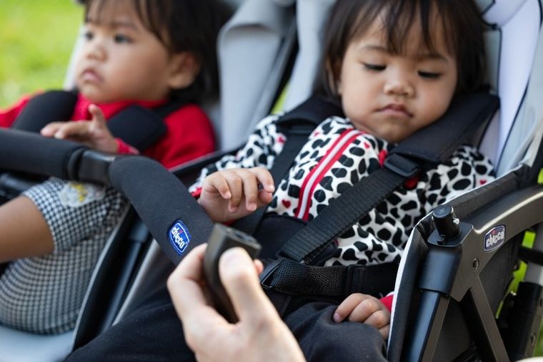 Chicco, Ohlalà Twin, wózek bliźniaczy, Silver Cat