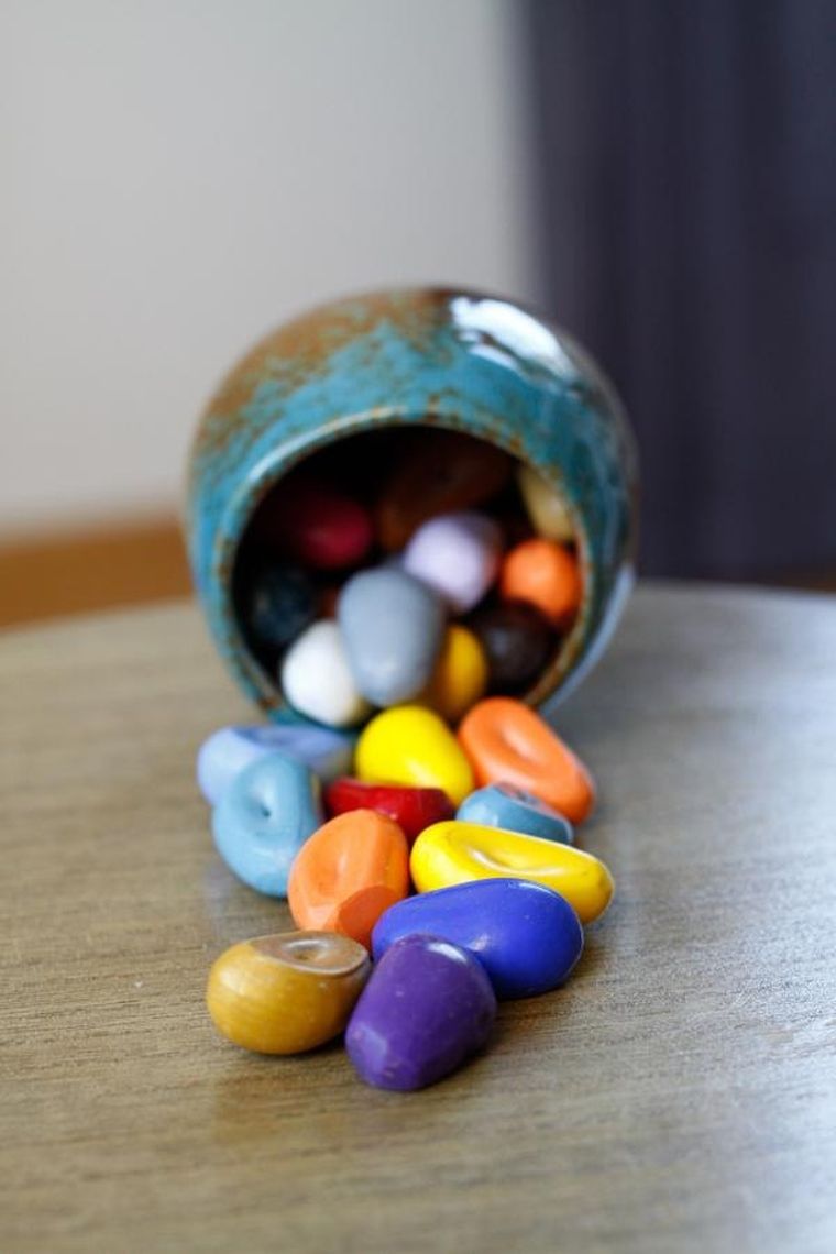 Crayon Rocks, kredki woskowe w pudełku, 16 kolorów, 64 szt.