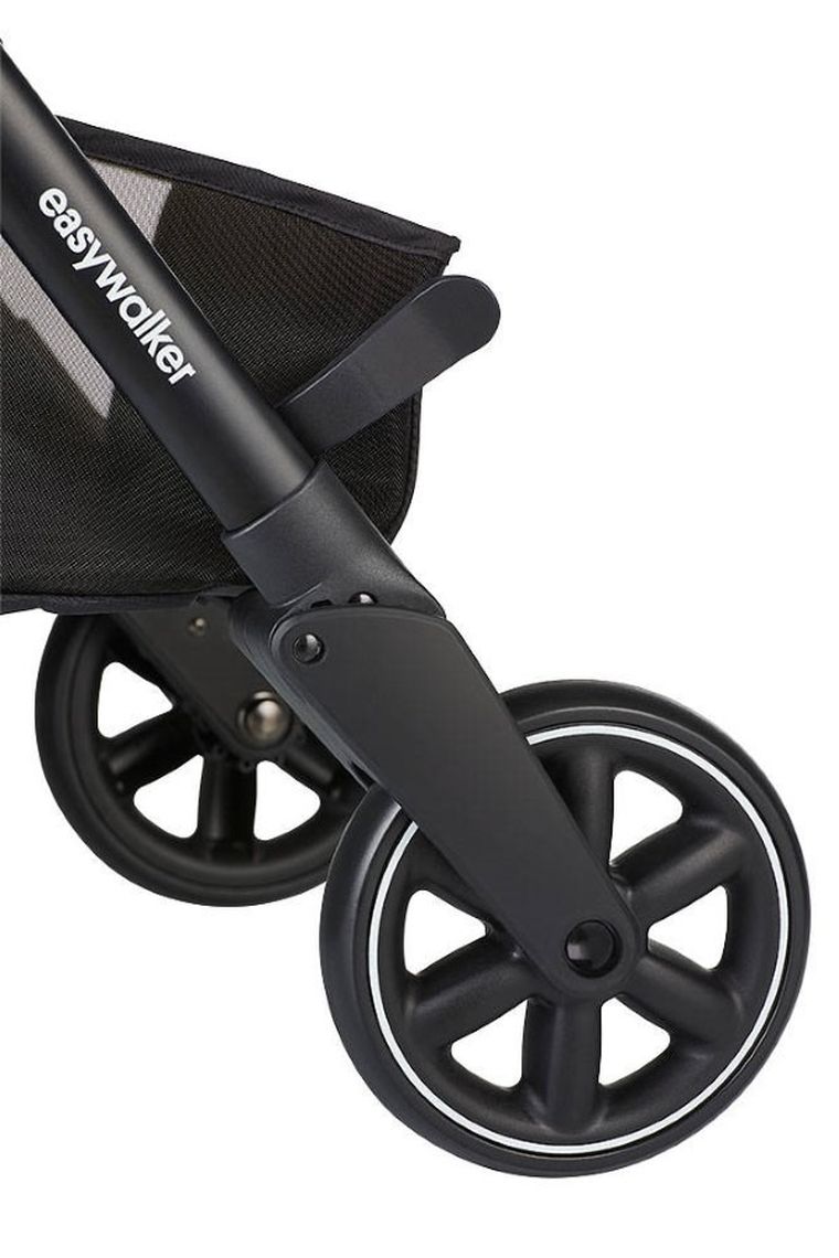 Easywalker, Jackey, kompaktowy wózek spacerowy, Steel Grey