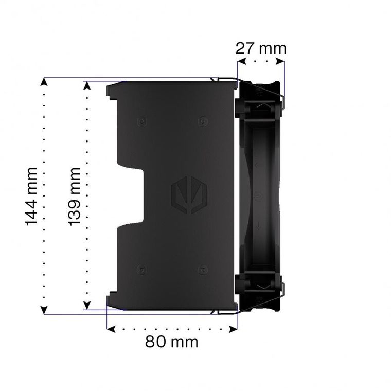 Endorfy, chłodzenie komputerowe, Fortis 5 Black