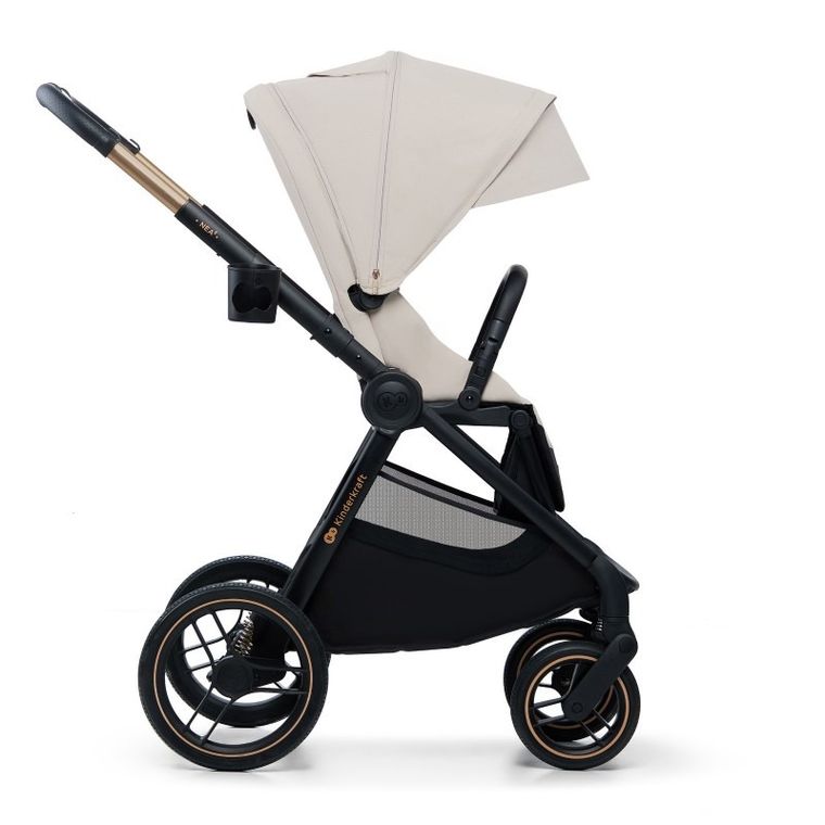 Kinderkraft, Nea 2, wózek wielofunkcyjny 2w1, Soft Beige