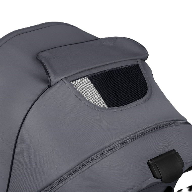 Lionelo, Amber Plus, wózek wielofunkcyjny 3w1, Grey Graphite