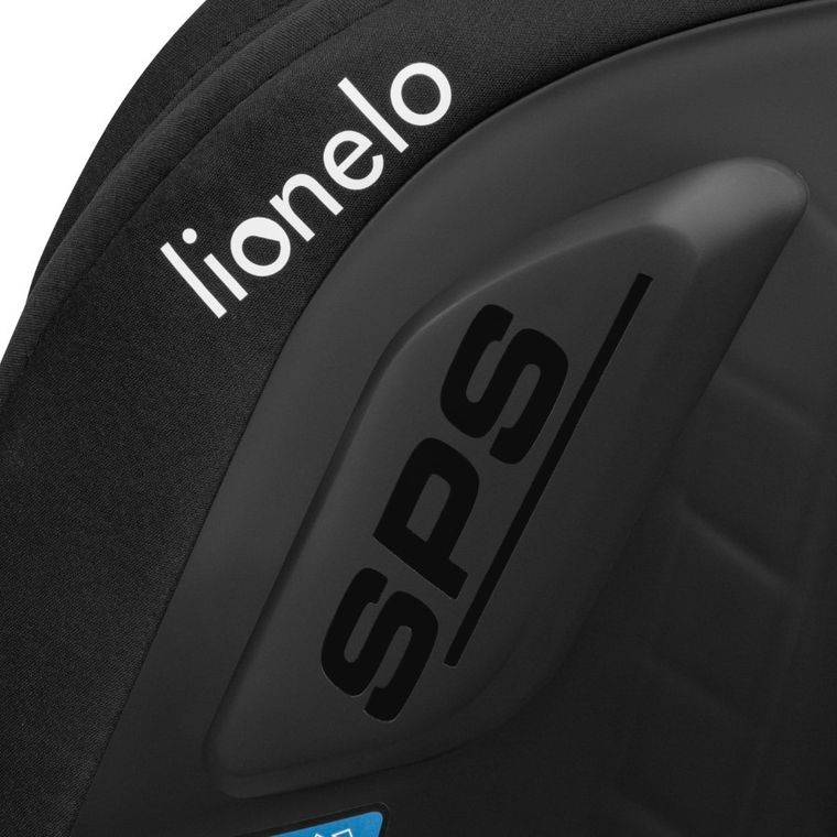 Lionelo, Bastiaan, RWF, I-size, fotelik samochodowy, Black Carbon, 0-36 kg, 40-150 cm