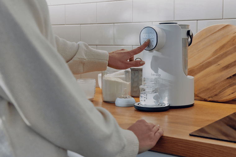 Lionelo Care, ekspres do przygotowywania mleka, White Natural