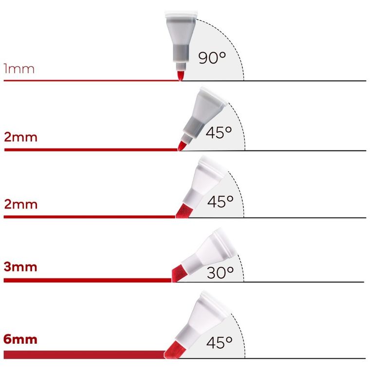 Rawmark, PurePro, promarkery + etui ze stelażem, 80 kolorów