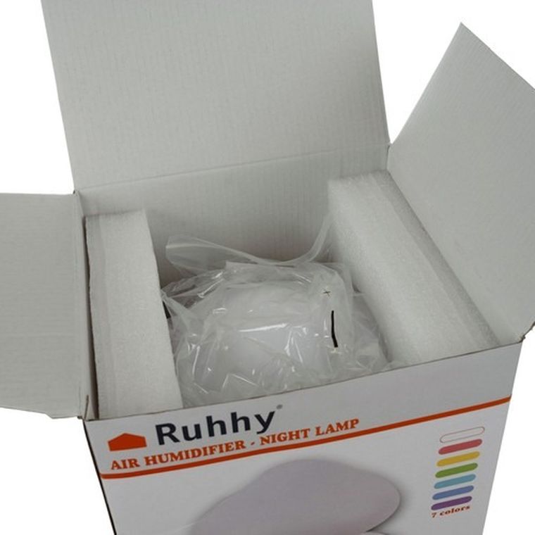 Ruhhy, nawilżacz powietrza, lampka nocna