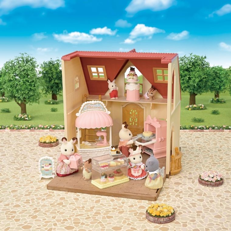 Sylvanian Families, Cukiernia pełna pyszności, zestaw akcesoriów, 5807