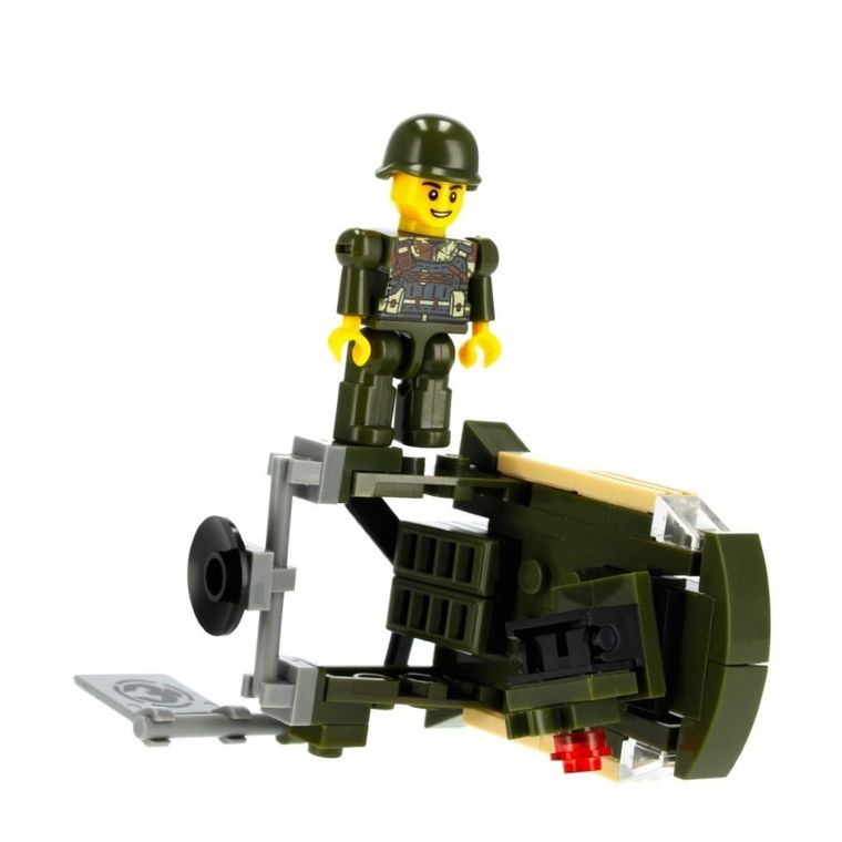 Alleblox, wojsko, klocki konstrukcyjne