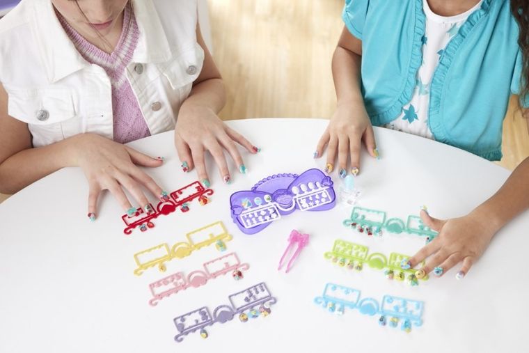 Aquabeads, Księżniczki Disneya, Nail Studio, zestaw kreatywny do stylizacji paznokci, 35071