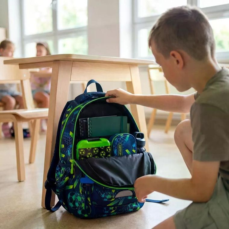 Astrabag, plecak szkolny, 3-komorowy, Football