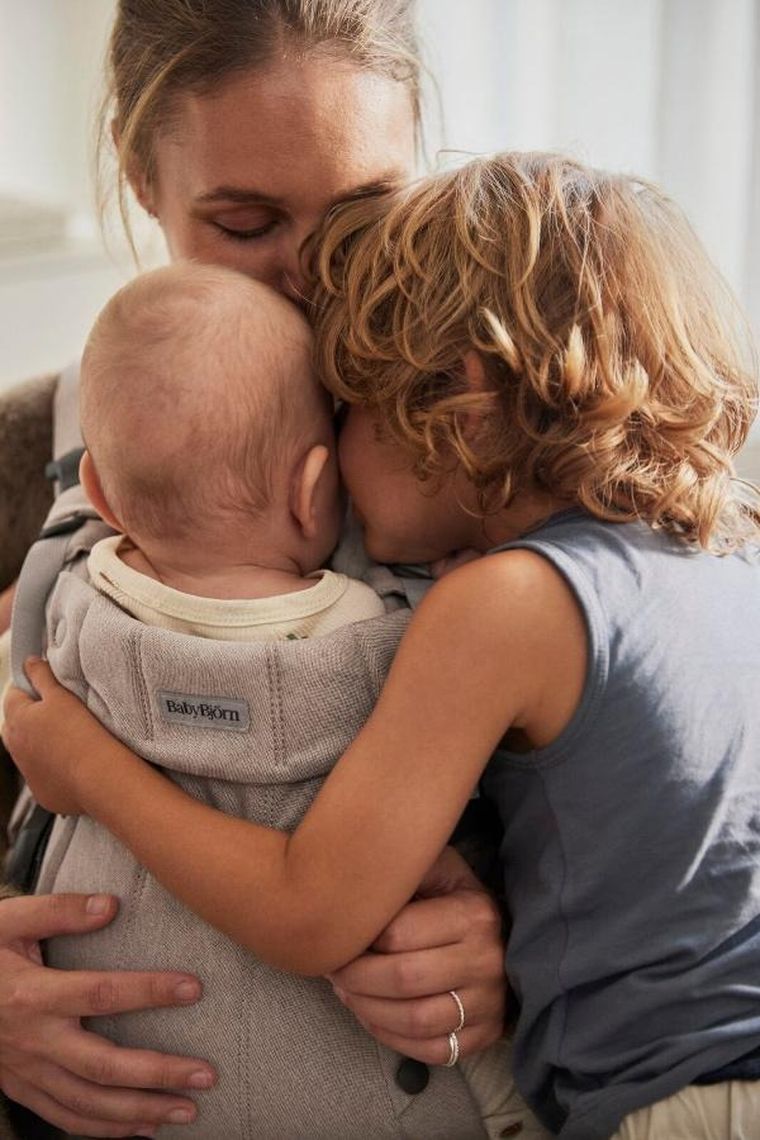 BabyBjörn, Harmony, nosidełko, woven, jasny beż