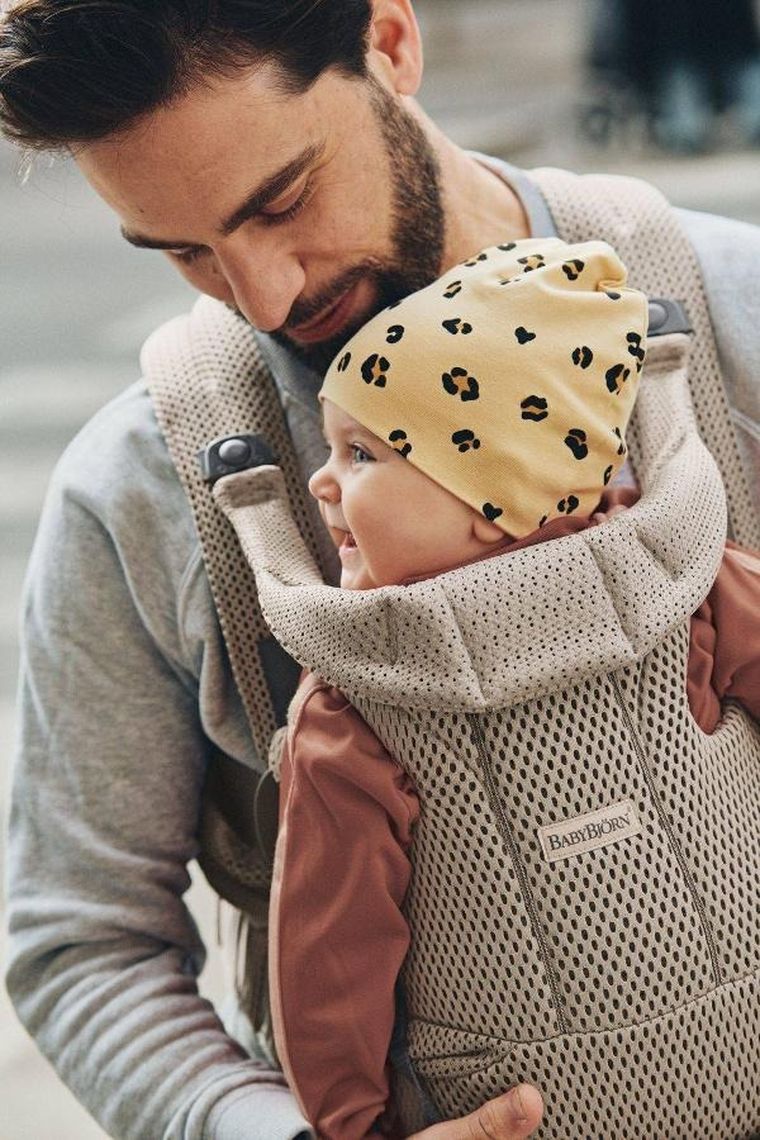 BabyBjörn, Move 3D Mesh, nosidełko, szary beż