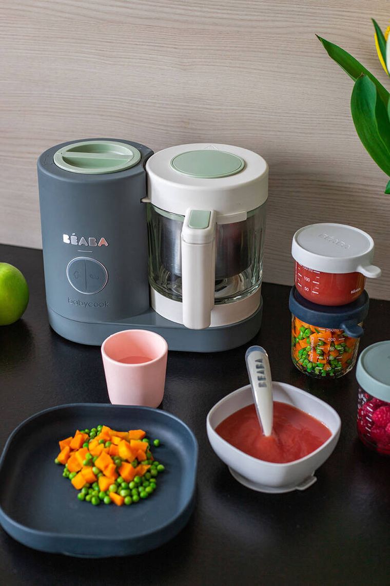 Beaba, Babycook Neo, urządzenie do miksowania i gotowania na parze, Mineral Grey
