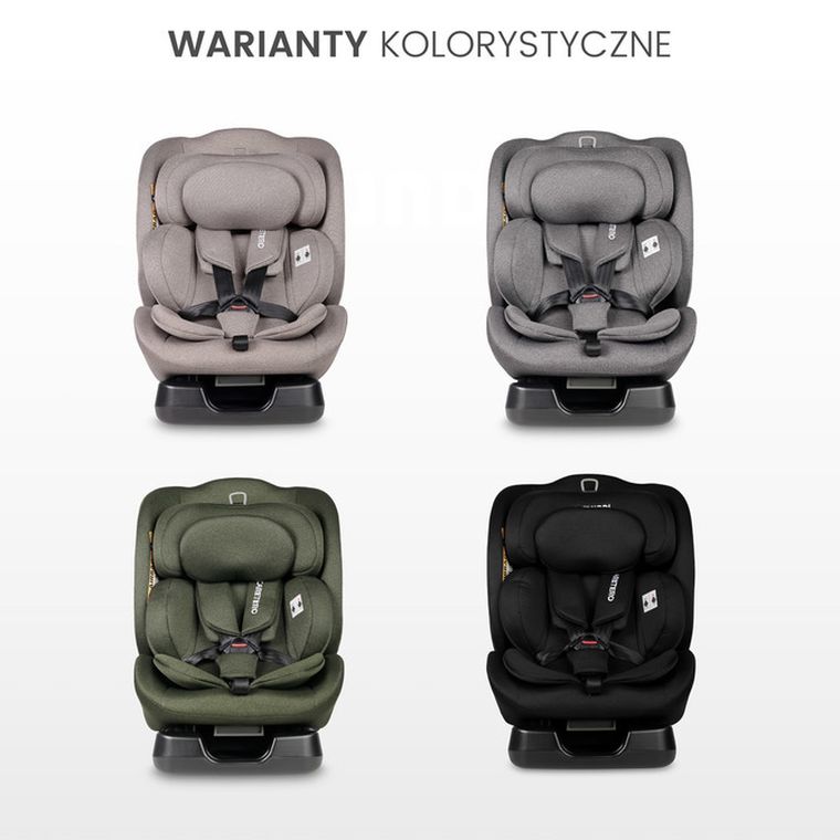 Caretero, Mundi, fotelik samochodowy, i-Size, green, 40-150 cm