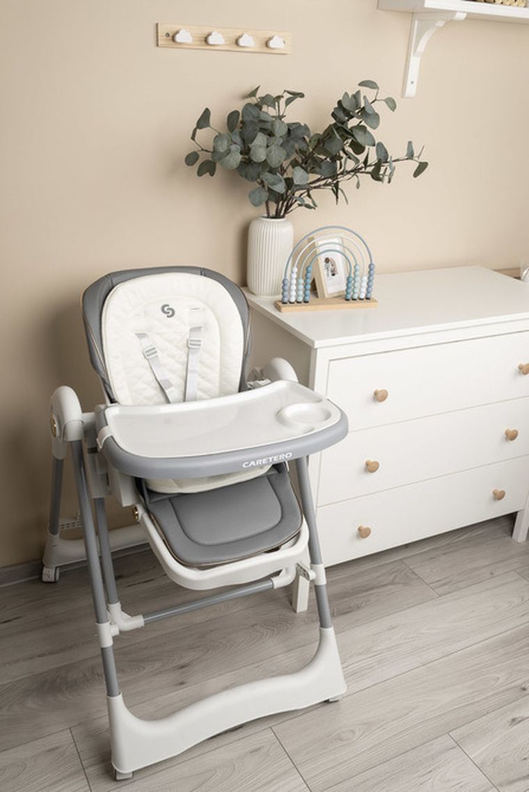 Caretero, Nesto, krzesełko do karmienia, grey