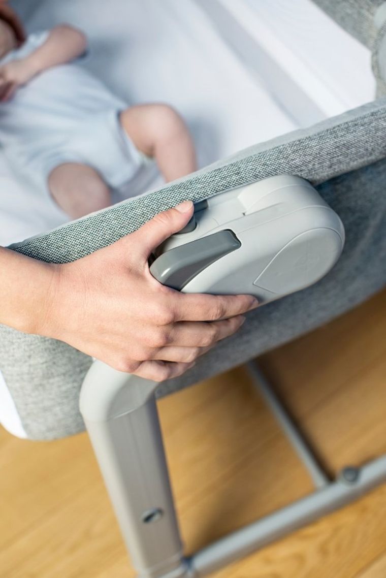 Chicco, Co-Sleeping, Next2Me, Magic Evo, łóżeczko dostawne, dark grey