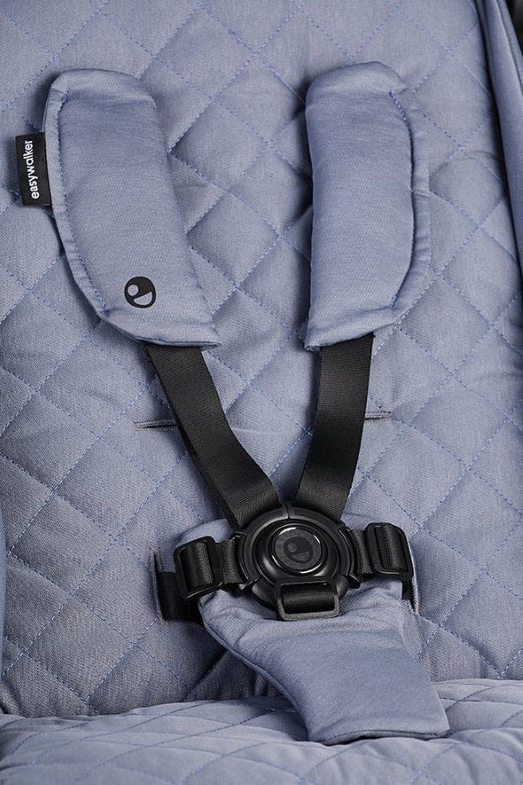 Easywalker, Jackey, kompaktowy wózek spacerowy, Steel Grey