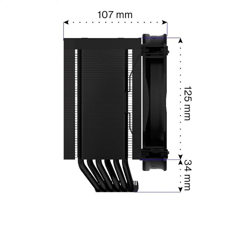 Endorfy, chłodzenie komputerowe, Fortis 5 Black