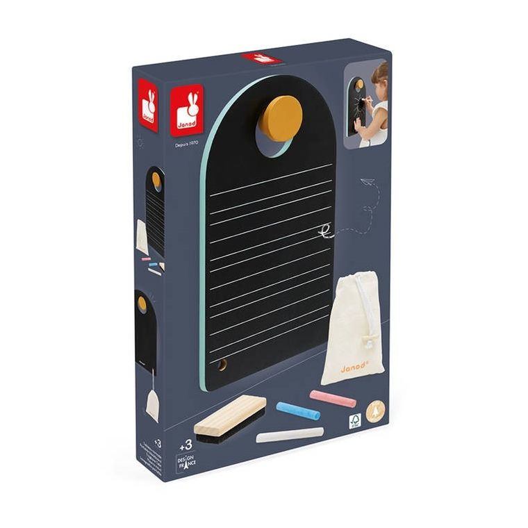 Janod, Przenośna dwustronna tablica z akcesoriami