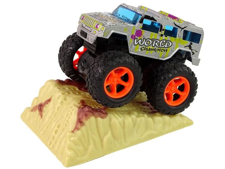 Lean Toys, BigFoot Die-Cast, pojazd z napędem i rampą, 1 szt.