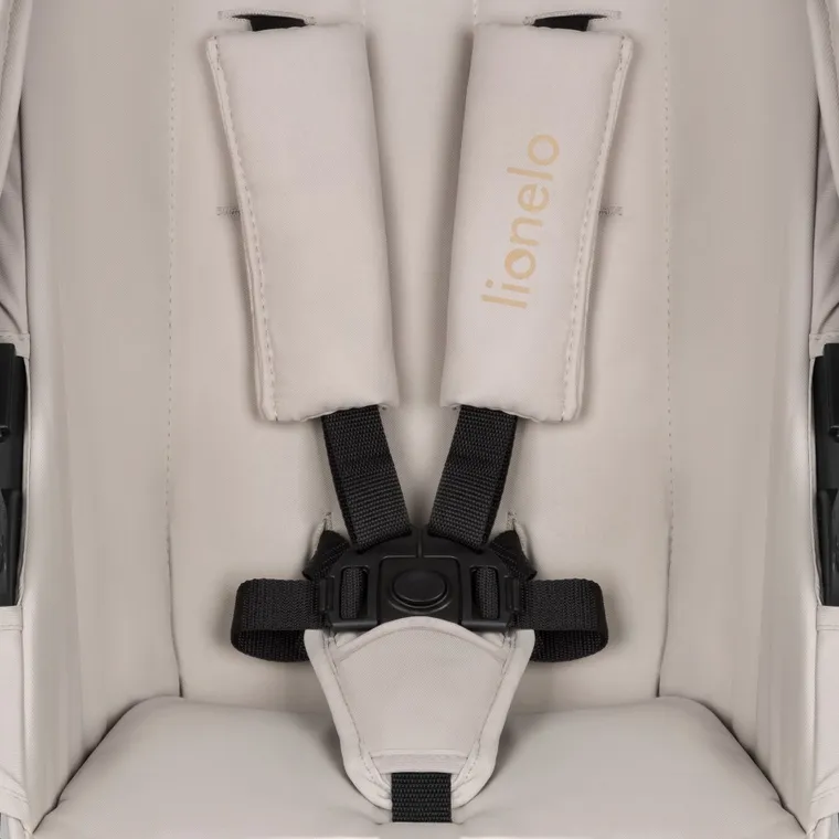 Lionelo, Amber Plus, wózek wielofunkcyjny 3w1, Beige Sand