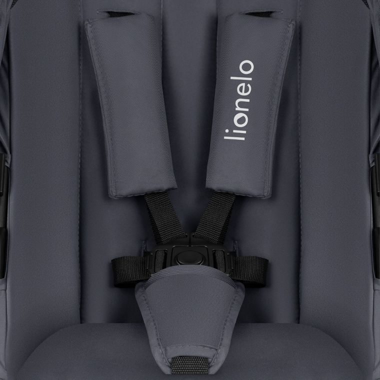 Lionelo, Amber Plus, wózek wielofunkcyjny 3w1, Grey Graphite