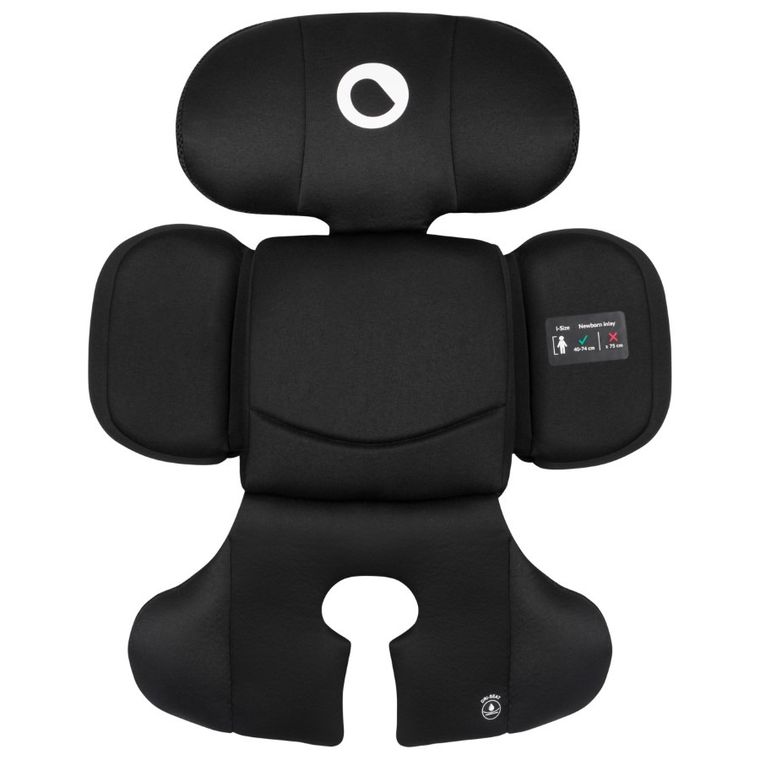 Lionelo, Bastiaan, RWF, I-size, fotelik samochodowy, Black Carbon, 0-36 kg, 40-150 cm