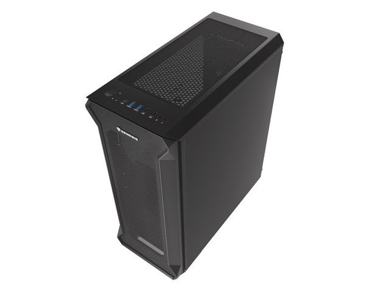 Natec, Genesis, obudowa komputerowa, IRID 505 MIDI TOWER, Z OKNEM, USB 3.0