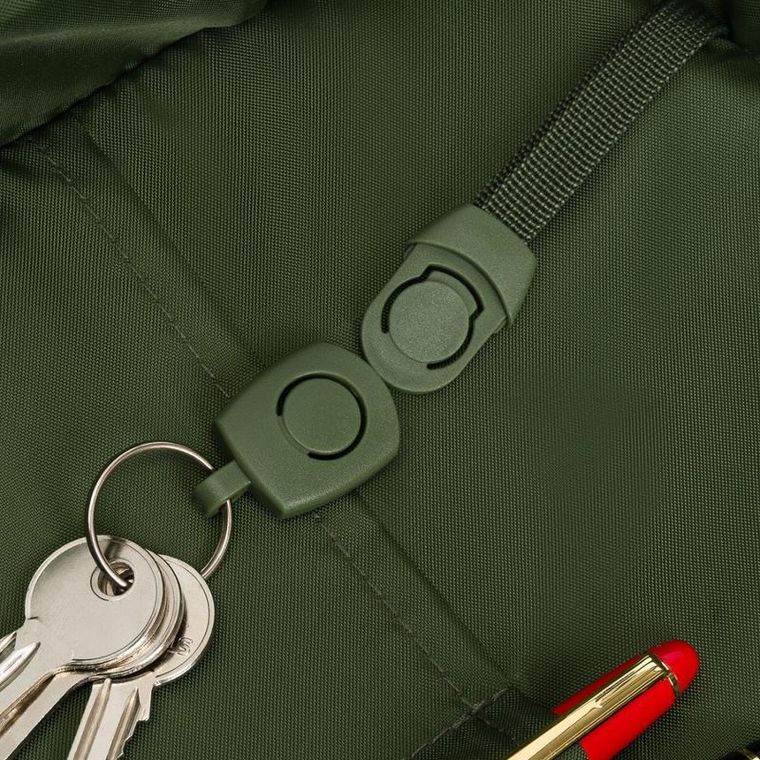 Peterson, plecak podróżny z miejscem na laptopa i portem USB, zielony