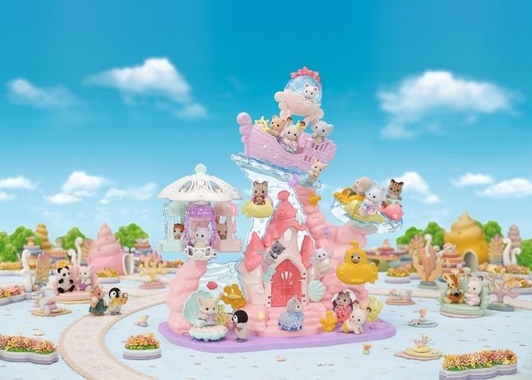 Sylvanian Families, Pałac małych Syrenek, zestaw figurek, 5701