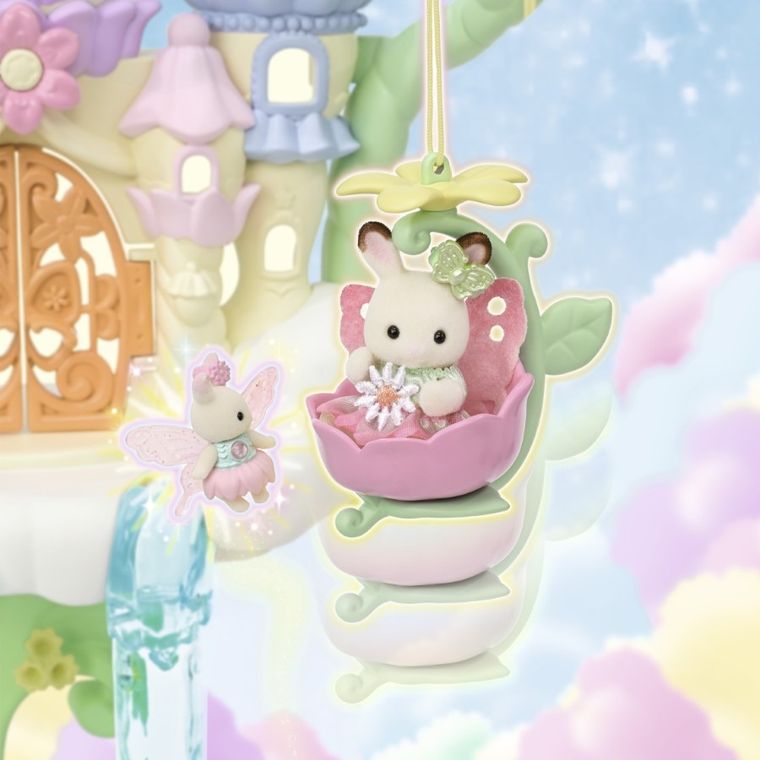 Sylvanian Families, Podniebny Pałac Kwiatowych Wróżek, zestaw z figurkami, 5815