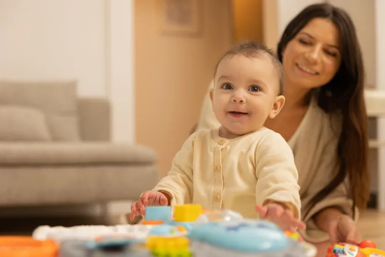 Toyz, Spark, chodzik, stolik edukacyjny, 2w1, grey