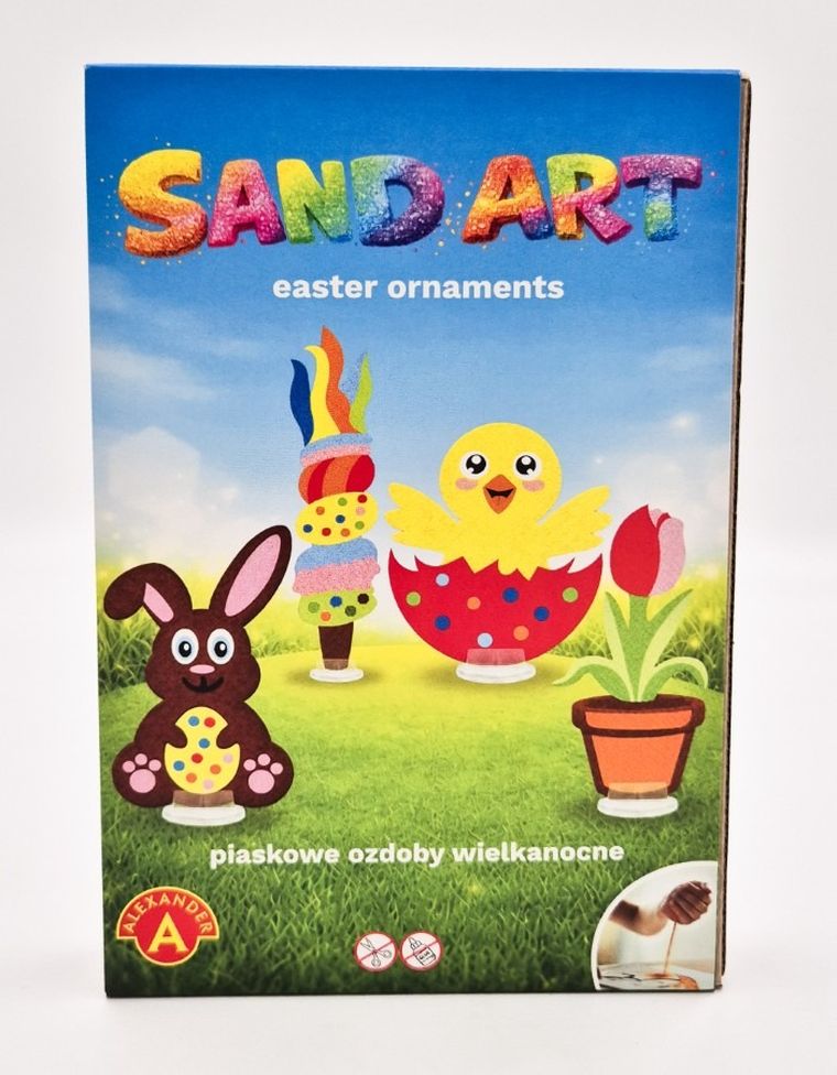 Alexander, Sand Art, Piaskowe Malowanki, Zajączek