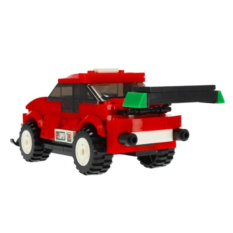 Alleblox, samochód wyścigowy, klocki konstrukcyjne, 255 elementów