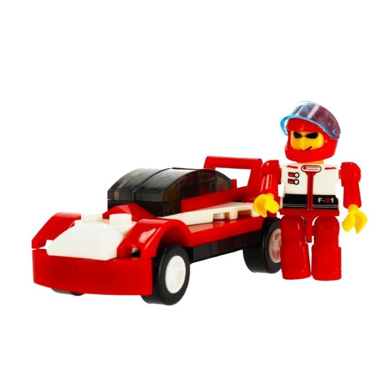 Alleblox, samochód wyścigowy, klocki konstrukcyjne