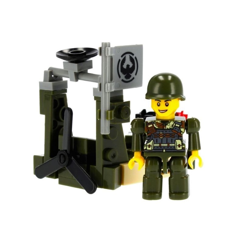 Alleblox, wojsko, klocki konstrukcyjne
