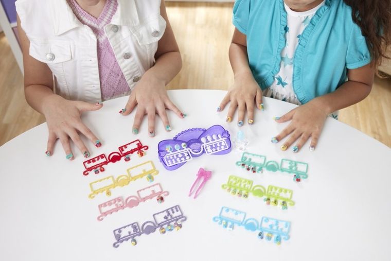 Aquabeads, Księżniczki Disneya, Nail Studio, zestaw kreatywny do stylizacji paznokci, 35071