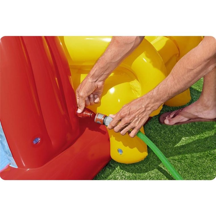 Bestway, The Avengers, plac zabaw, dmuchany, 211-198-125 cm