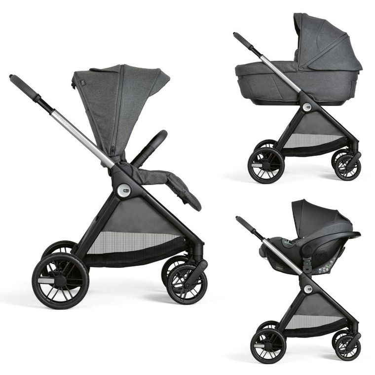 Chicco, Gran Comfort, gondola do wózka, Black Satin