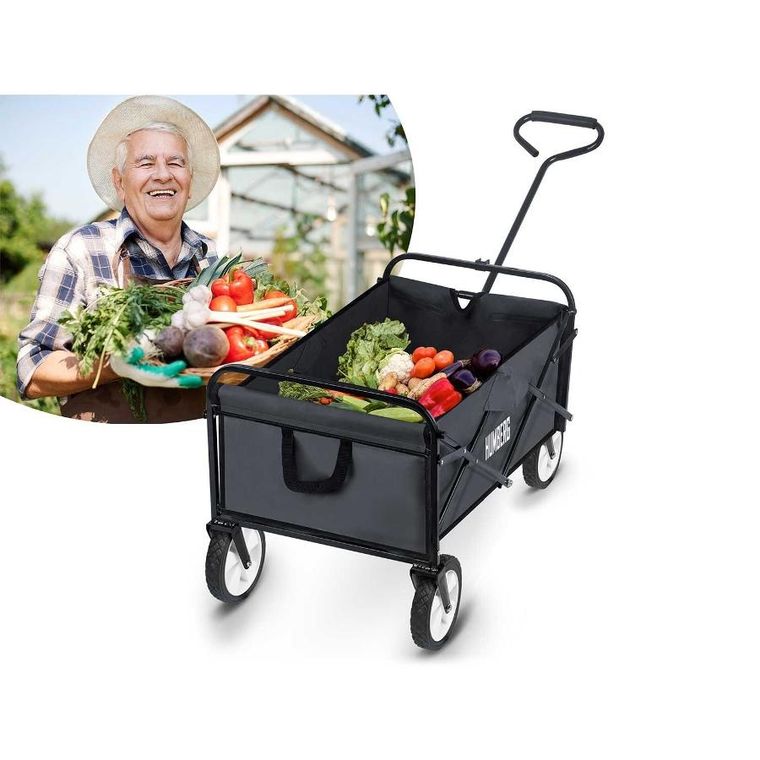 Humberg, wózek transportowy, składany, 80l