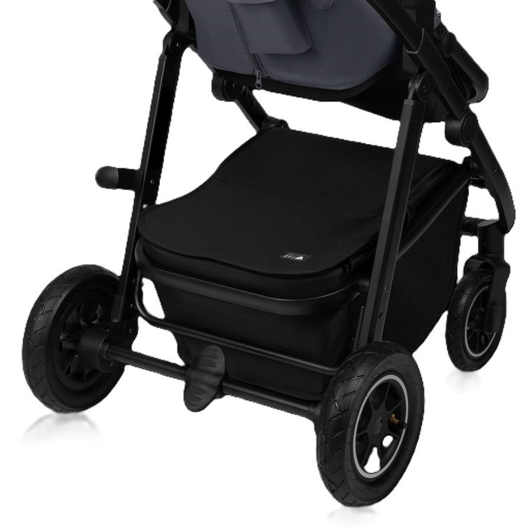 Lionelo, Amber Plus, wózek wielofunkcyjny 3w1, Grey Graphite