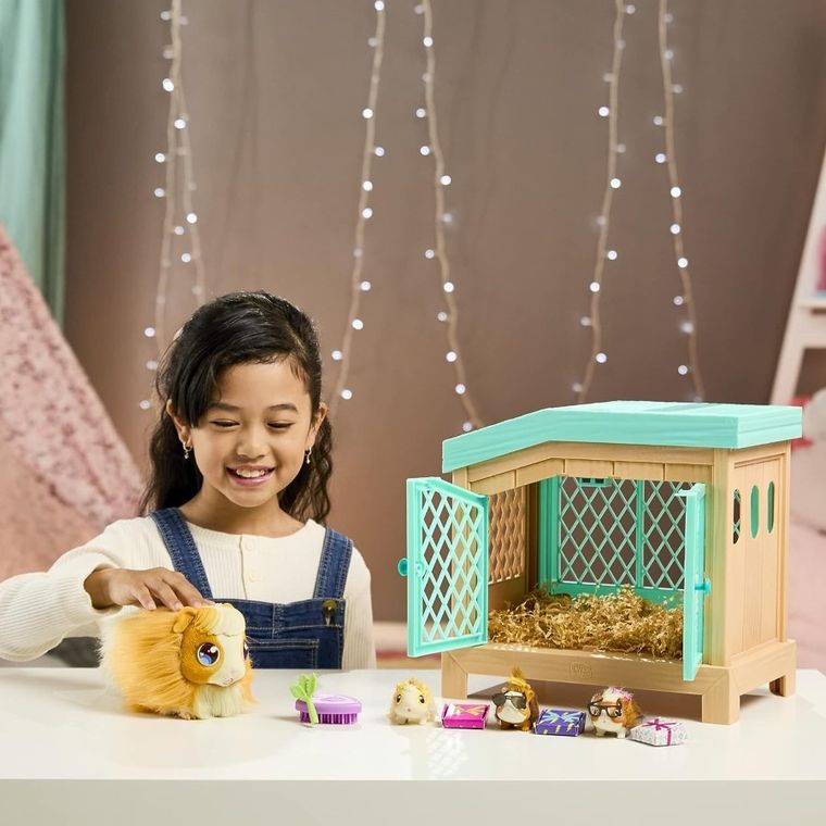 Little Live Pets, Mama Surprise, Świnka Morska, mama i małe świnki, zabawka interaktywna