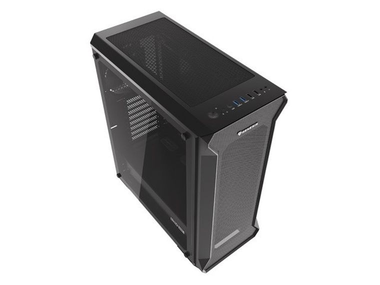 Natec, Genesis, obudowa komputerowa, IRID 505 MIDI TOWER, Z OKNEM, USB 3.0