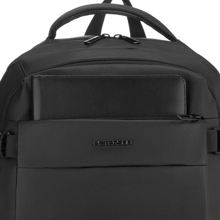 Peterson, plecak podróżny, czarny