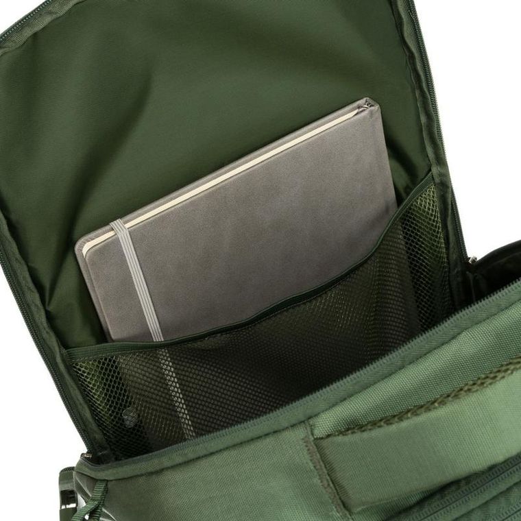 Peterson, plecak podróżny z miejscem na laptopa i portem USB, zielony