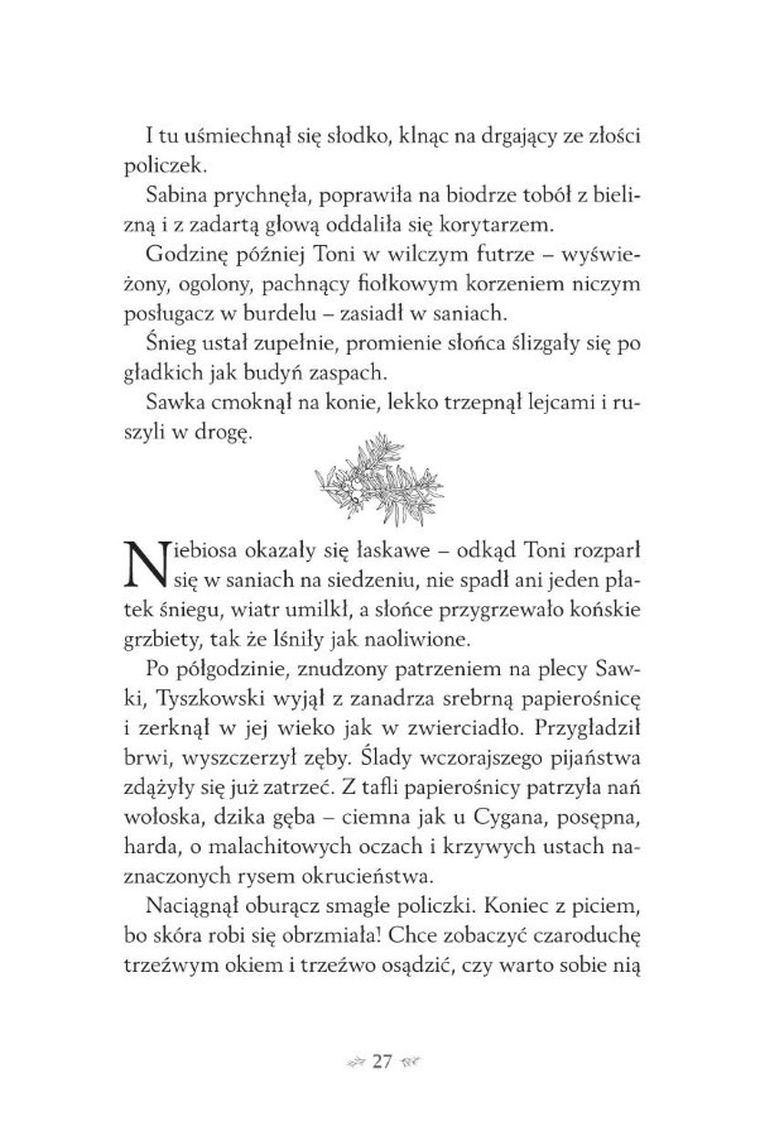 Saga rodu Tyszkowskich. Tom 2. Czarci ogród