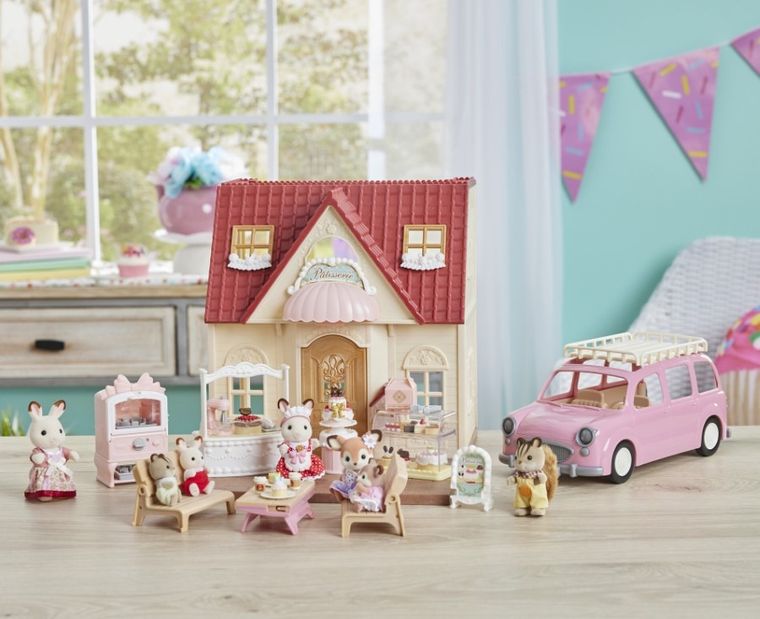 Sylvanian Families, Cukiernia pełna pyszności, zestaw akcesoriów, 5807