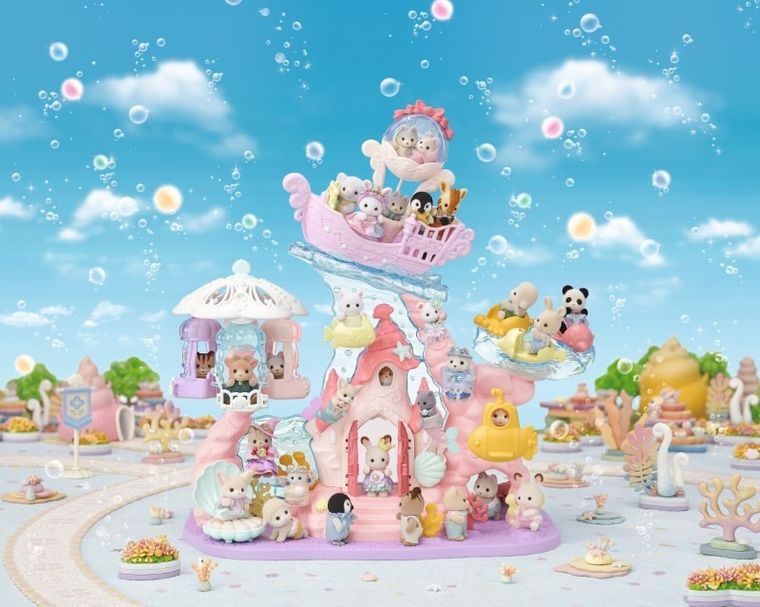 Sylvanian Families, Pałac małych Syrenek, zestaw figurek, 5701