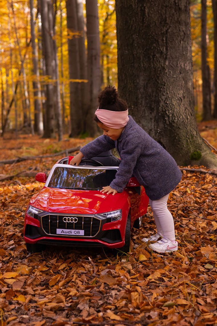 Toyz, Audi RS Q8, pojazd na akumulator, czerwony